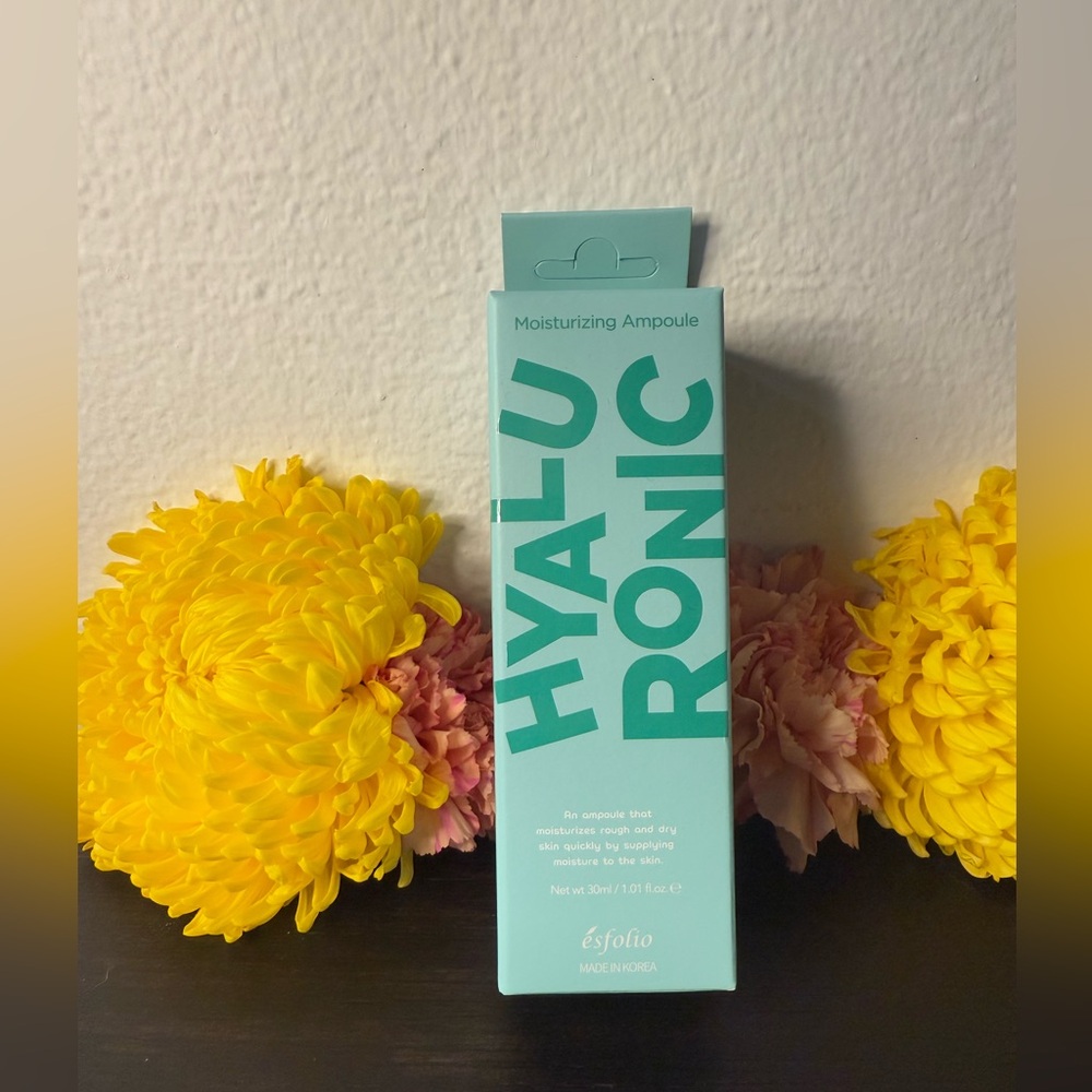 Esfolio Hyaluronic Ampoule Serum | Deep Hydration | K-Beauty Moisturizer 30 ml